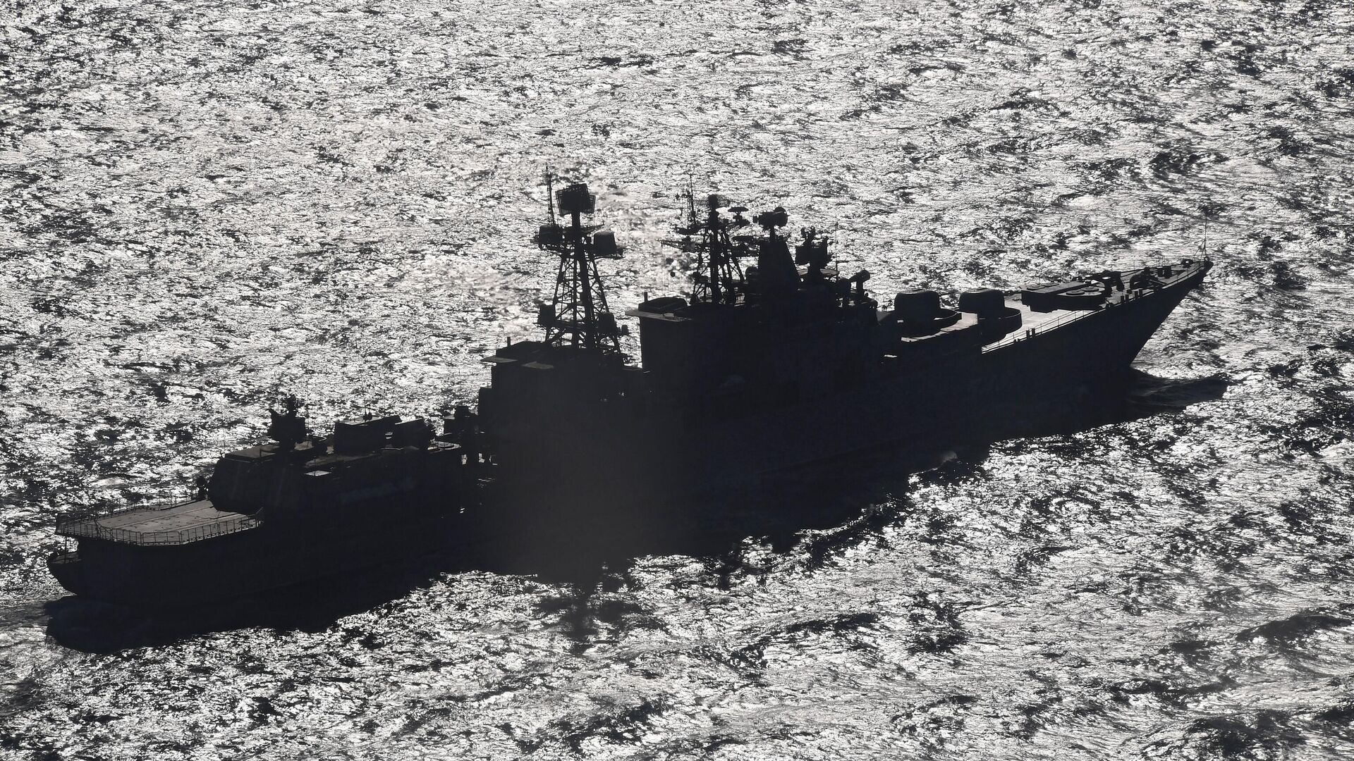 Большой противолодочный корабль Адмирал Пантелеев ВМФ РФ - РИА Новости, 1920, 15.04.2023