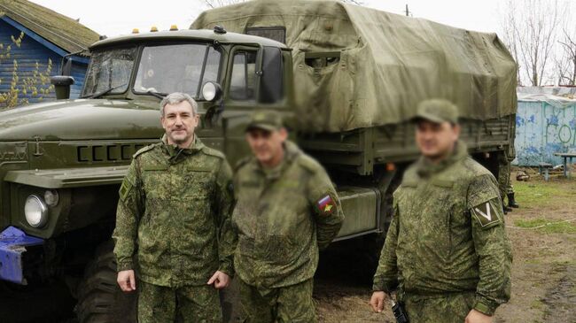 Губернатор Амурской области Василий Орлов привез посылки в зону СВО