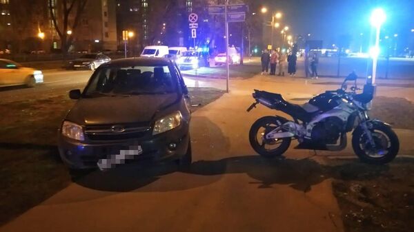 Девушка-мотоциклист погибла во время ДТП в Москве