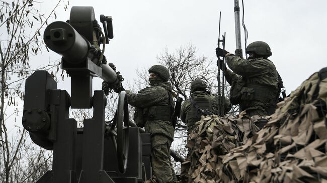 Военнослужащие подразделений радиоэлектронной борьбы. Архивное фото