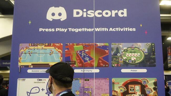 Стенд Discord на конференции разработчиков игр