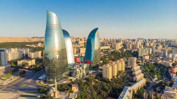 Пламенные Башни в Баку 