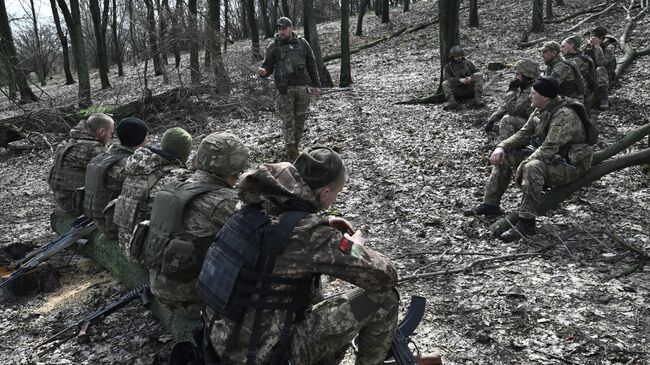 Украинские военнослужащие