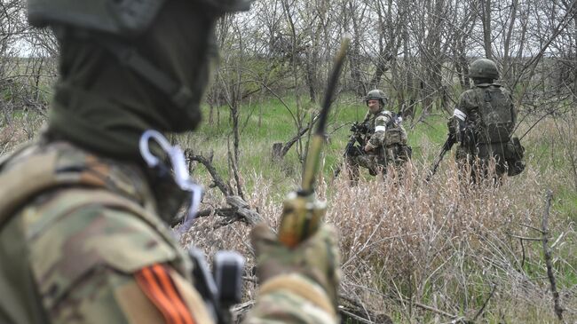 Военнослужащие в зоне СВО