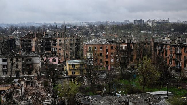 Центральная часть города Артемовска