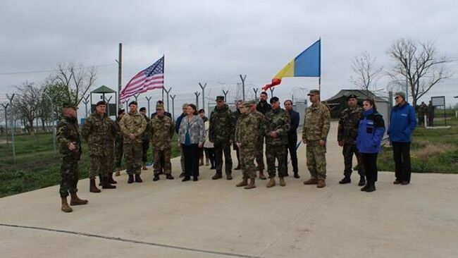 Церемония сдачи в эксплуатацию склада боеприпасов мотострелкового подразделению сухопутных войск Дачия