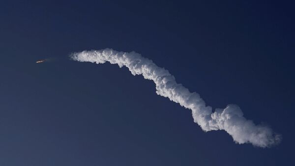 Старт ракеты-носителя SpaceX