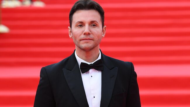 Актер Вячеслав Манучаров на церемонии открытия 45-го Московского международного кинофестиваля