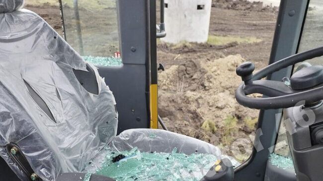 Последствия атаки беспилотного летательного аппарата ВСУ в селе Гуево Суджанского района