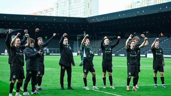Футболисты Краснодара в матче молодежного чемпионата России