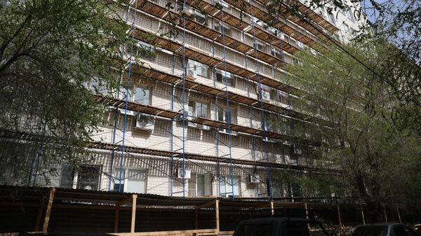 Работы по капитальному ремонту фасада и кровли главного учебного корпуса Волгоградского государственного медицинского университета