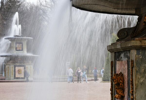 Римские фонтаны в Нижнем парке Государственного музея-заповедника Петергоф