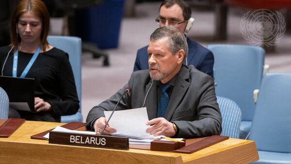 Постоянный представитель Белоруссии при ООН Валентин Рыбаков