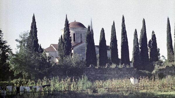 Патриарший собор в Пицунде. 1964 год