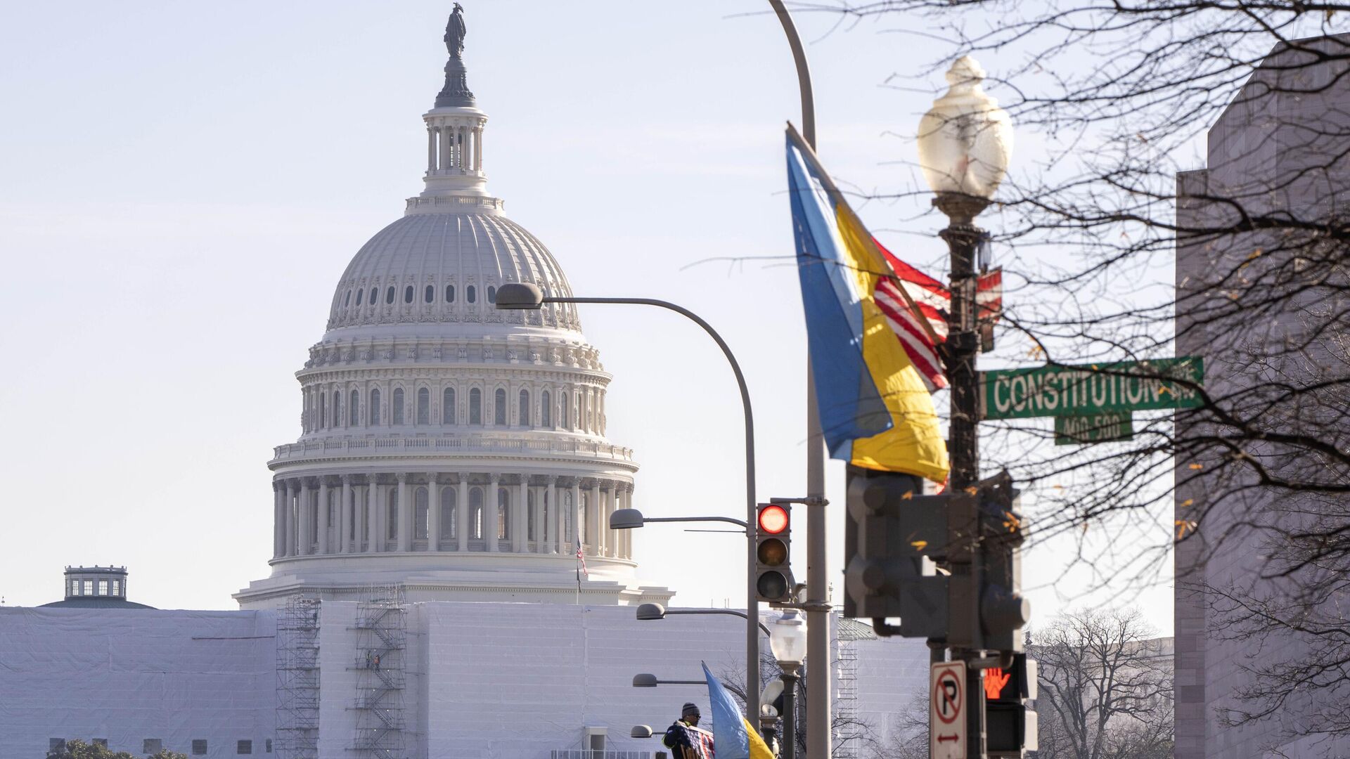 Вид на здание конгресса США в Вашингтоне - РИА Новости, 1920, 24.11.2023