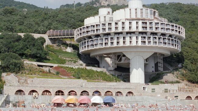 Пансионат Дружба в Ялте. 1988 год