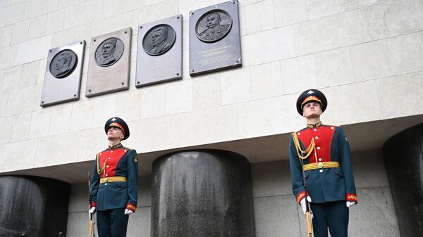 В Москве открыли мемориальную доску маршалу Буденному