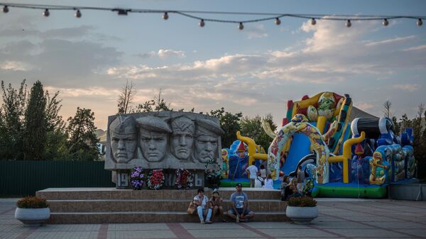 Памятник Героям ВОВ - участникам Керченско-Феодосийского десанта в Коктебеле