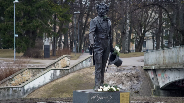 Памятник Александру Сергеевичу Пушкину в Риге