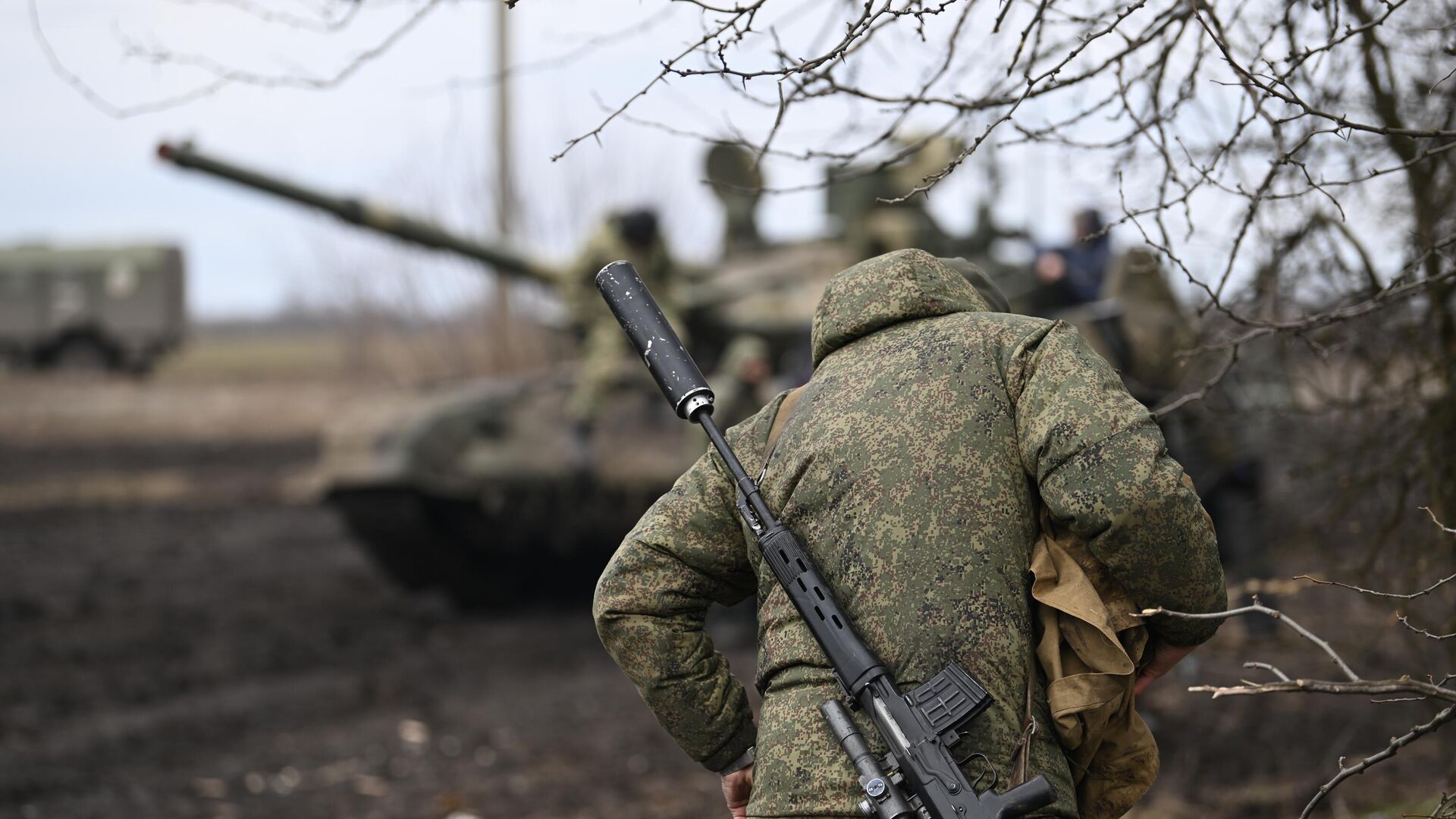 Российский военнослужащий - РИА Новости, 1920, 03.04.2024