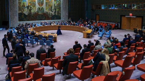 Заседание Совета безопасности ООН по ситуации на Ближнем Востоке