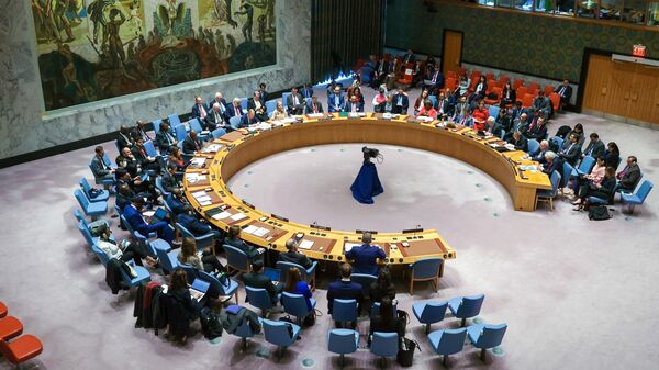 Заседание СБ ООН по ситуации на Ближнем Востоке. Архивное фото