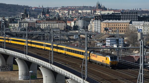 Железная дорога в Праге