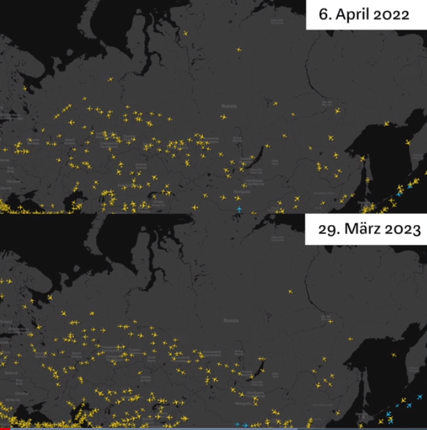 Мониторинг полетов Flightradar24 - РИА Новости, 1920, 26.04.2023