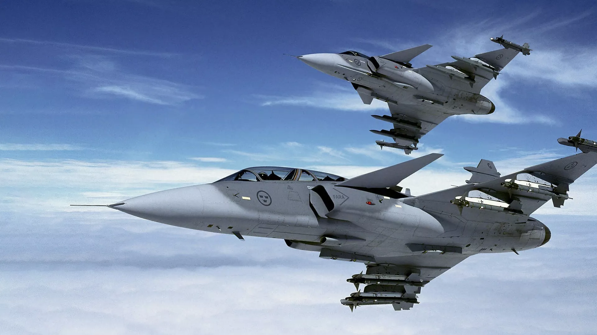 Шведские истребители Gripen - РИА Новости, 1920, 26.04.2023