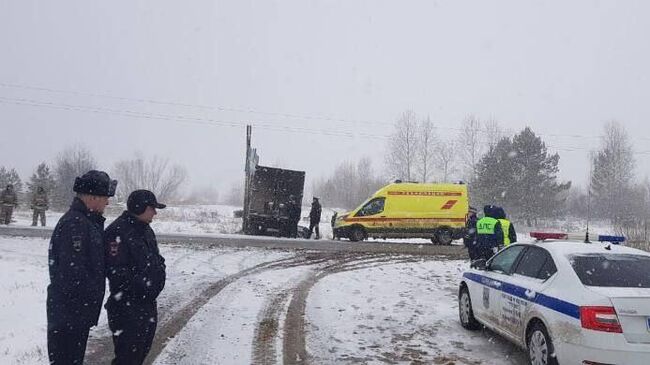 ДТП вблизи поселка Маркова Иркутской области