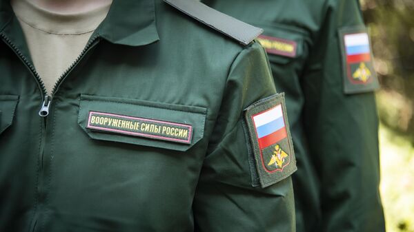 Призывники в сборном пункте перед отправкой к местам несения службы в ВС России