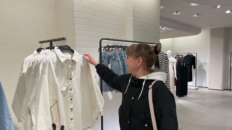 Магазин Maag, открывшийся в среду вместо Zara на Неглинной улице в Москве