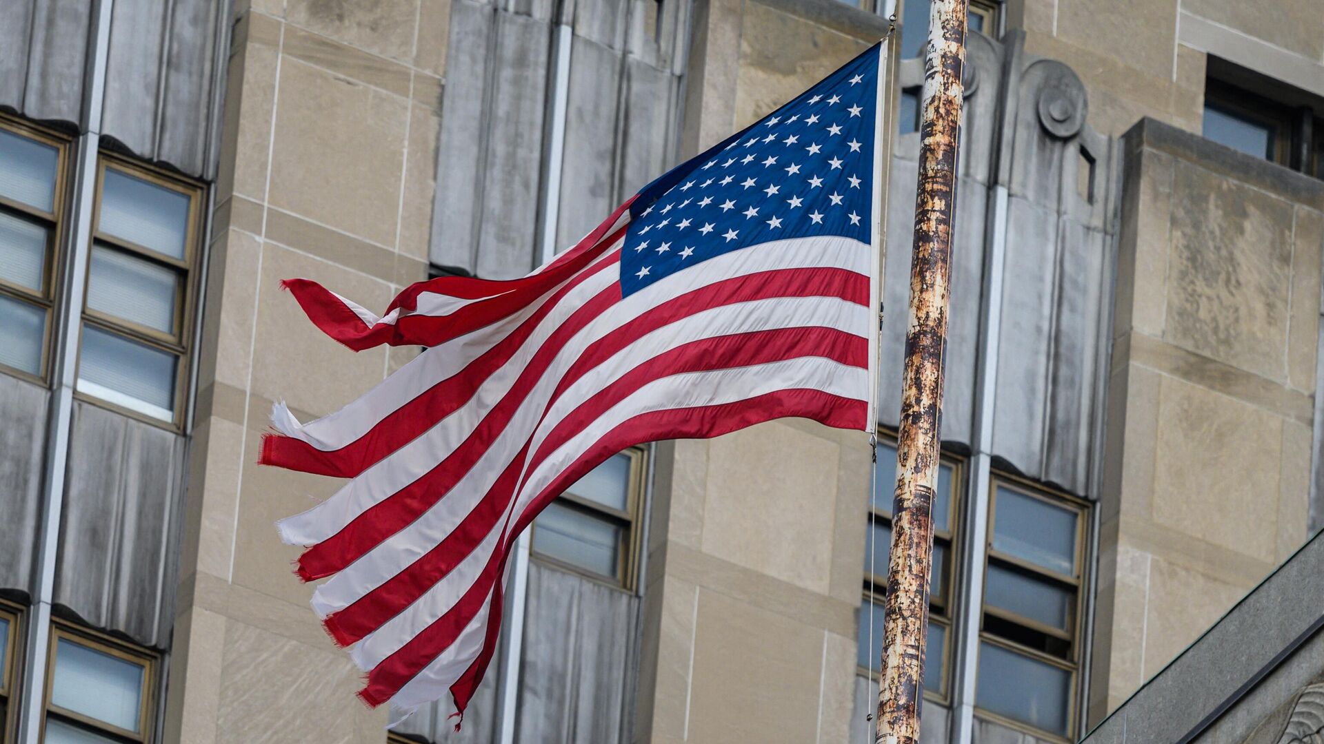 USA flag in New York - RIA Novosti, 1920, 27.04.2023