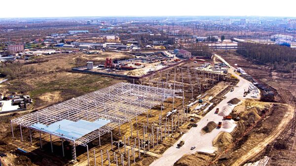 Строительство складского комплекса в г. Домодедово