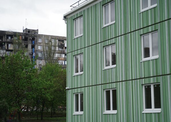 Большая стройка: новые жилые кварталы Мариуполя - РИА Новости, 27.04.2023
