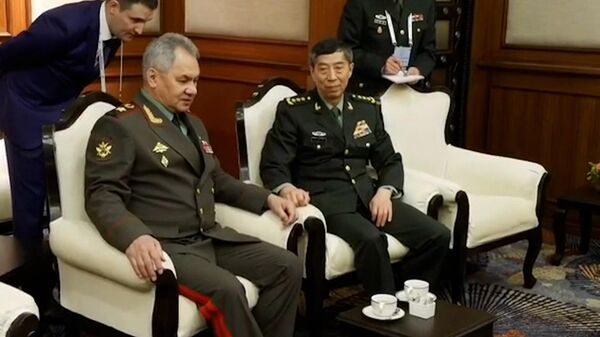 Встреча Шойгу с министром обороны Китая в Нью-Дели