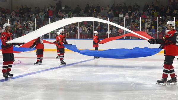 Открытие Малой ледовой арены в Новокузнецке 