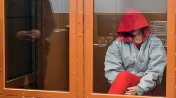 Блогер Елена Блиновская на заседании Пресненского суда Москвы