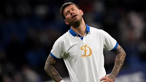 Нападающий Динамо Федор Смолов