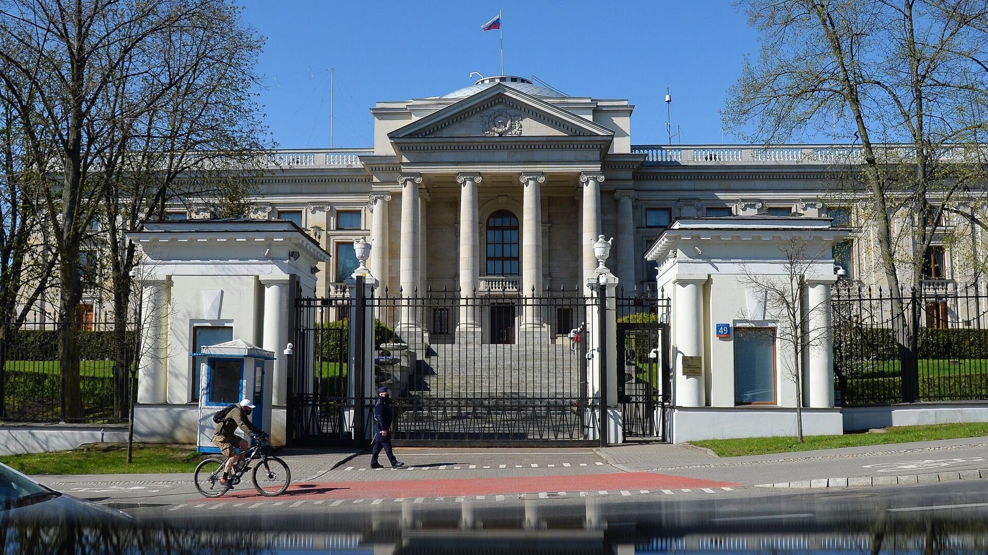 Здание посольства РФ в Польше - РИА Новости, 1920, 27.05.2024