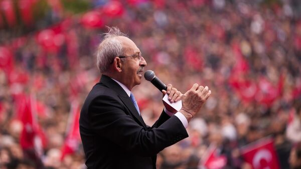 Лидер турецкой партии НРП и кандидат в президенты Кемаль Кылычдароглу