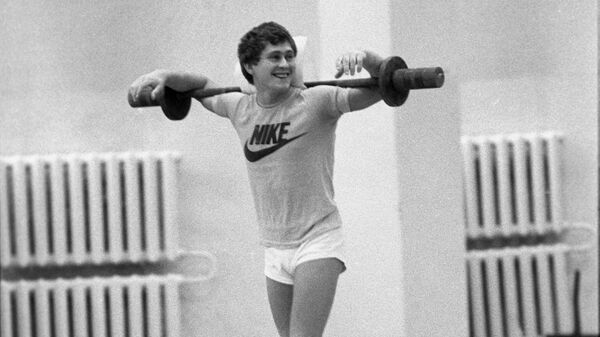Абсолютный чемпион мира 1981 и 1985 годов по спортивной гимнастике Юрий Королев. Архивное фото
