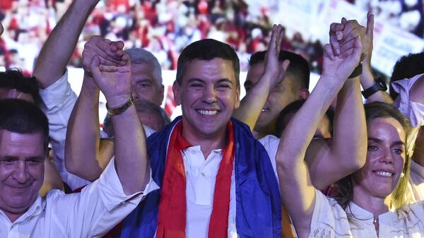 Новоизбранный президент Парагвая Сантьяго Пенья