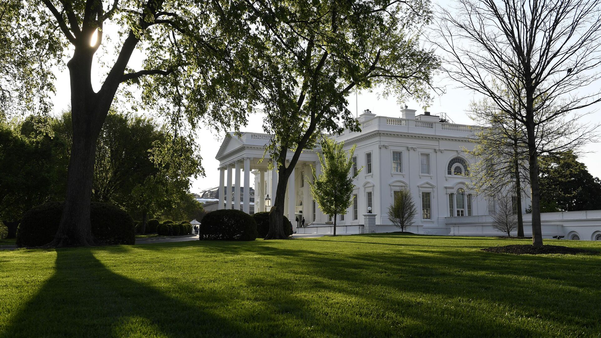 Вид на Белый дом в Вашингтоне - РИА Новости, 1920, 03.06.2024