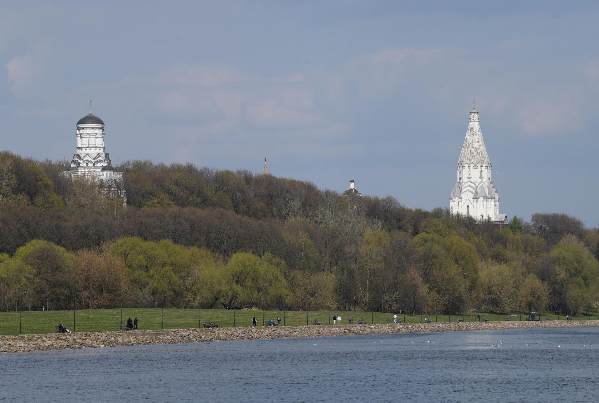 Вид на музей-заповедник Коломенское в Москве - РИА Новости, 1920, 02.05.2023