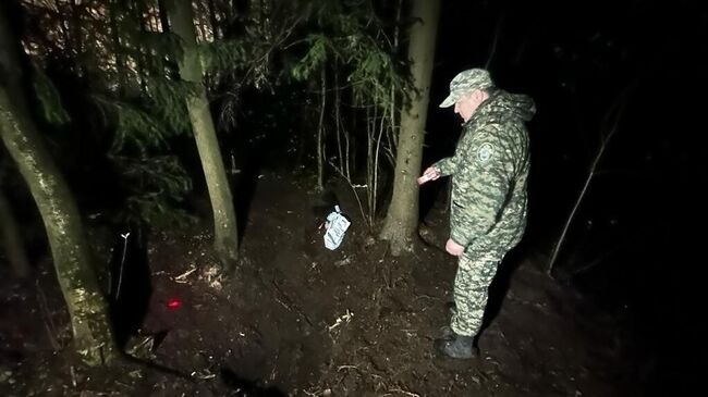 На месте обнаружения тела девочки в Санкт-Петербурге