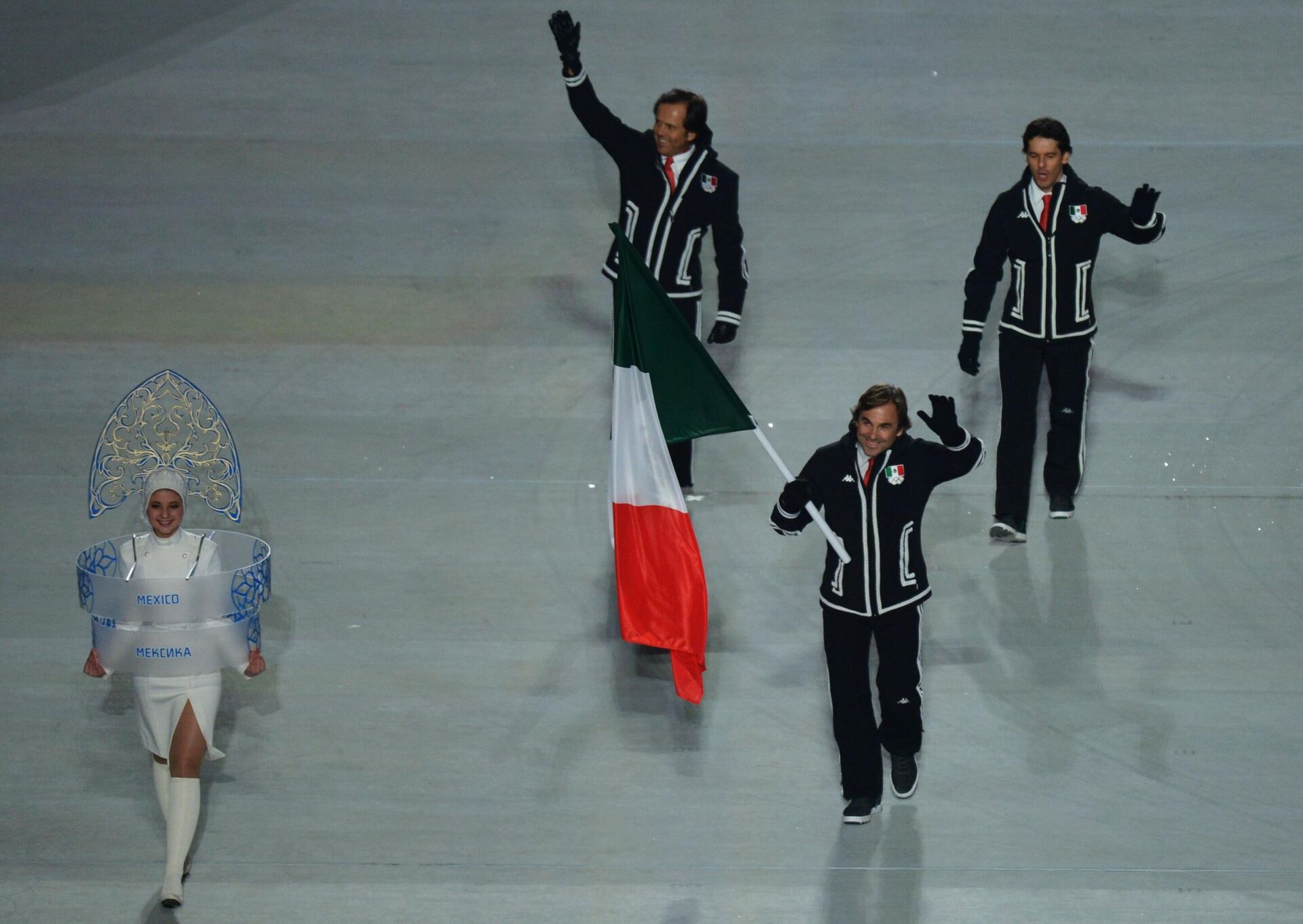 Олимпийская команда Мексики на церемонии открытия XXII зимних Олимпийских игр в Сочи - РИА Новости, 1920, 05.05.2023