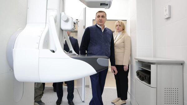 Губернатор Тульской области Алексей Дюмин посетил современный онкологический центр в Туле