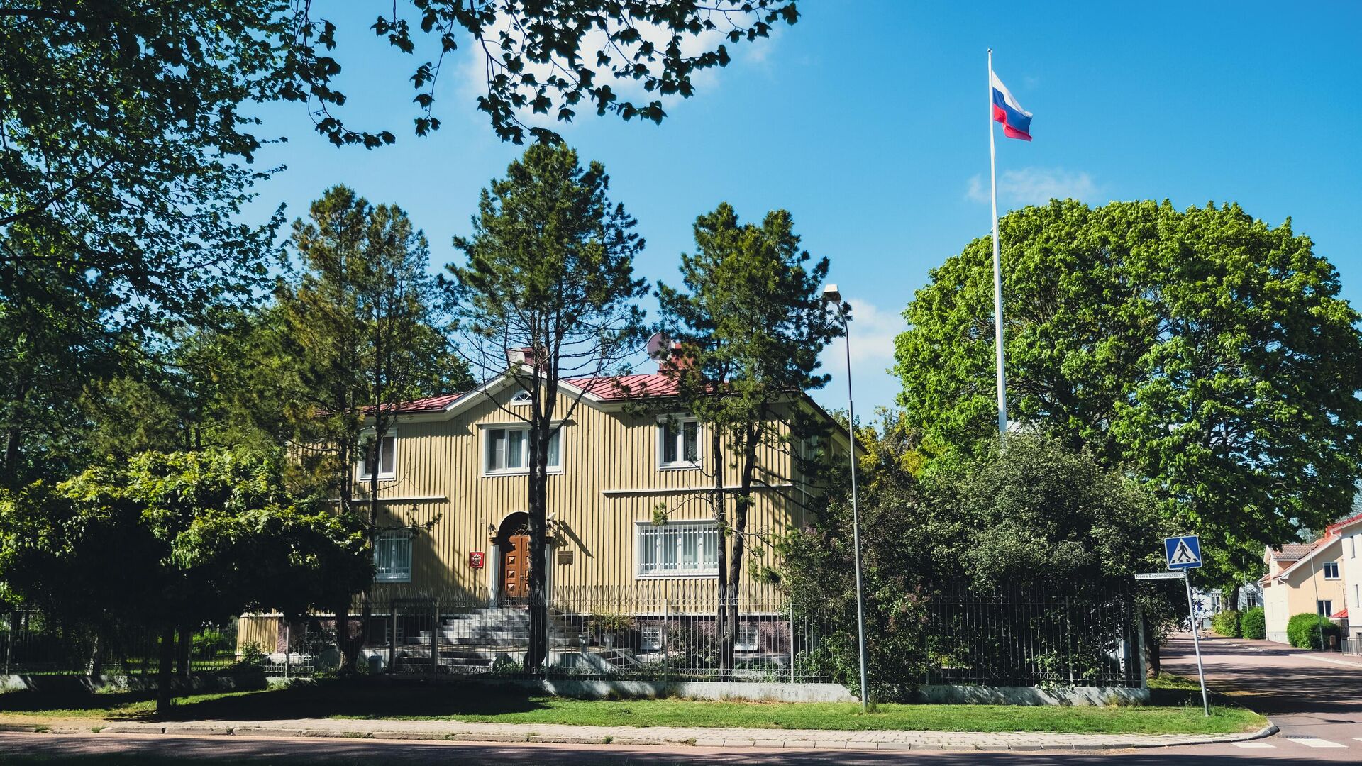 Здание консульства России в Мариехамне, Финляндия - РИА Новости, 1920, 03.05.2023