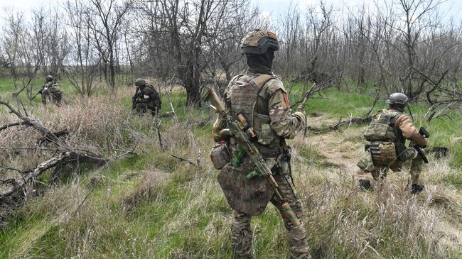 Военнослужащие подразделения ВДВ